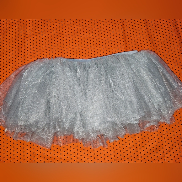 Ladies Silver Tutu - Halloween - Picture 2 of 3